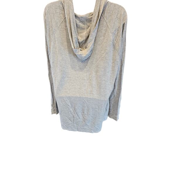 Chicos weekends sz 3 (XL) grey mesh accent breathable activewear jacket grey EUC - Picture 2 of 7